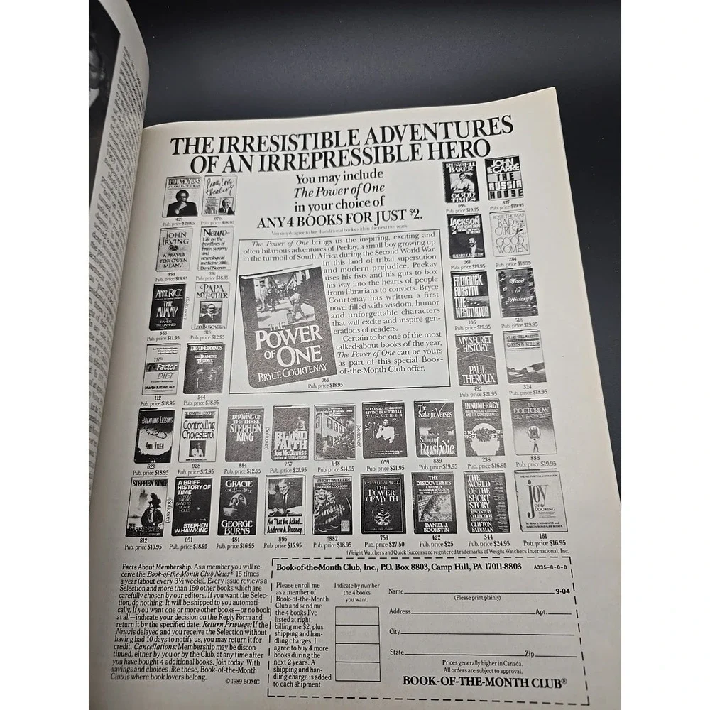 Memories Magazine August September 1989 Hoffa Garland Kelly Manson‎